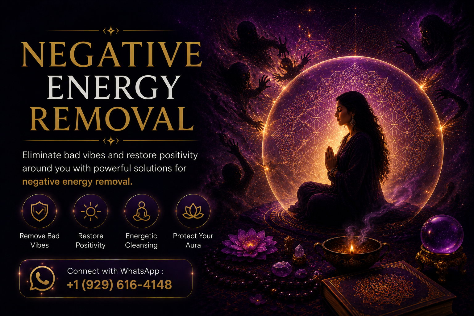 Negative Energy Removal